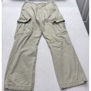 Levis Pants 32x32 Beige Cargo Loose Straight Workwear Utility Baggy Y2K Skater
